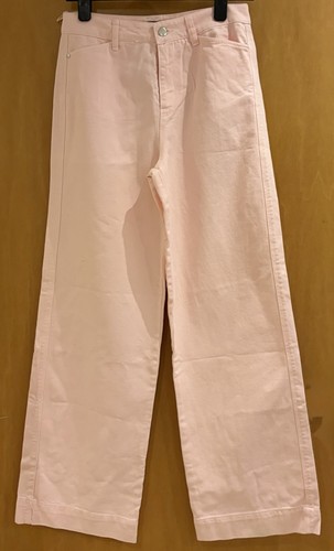 Zara pink denim jeans womens - denim,