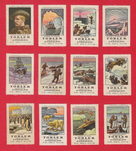 Poster stamps nansen north - poster,
