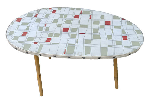 Table appoint fleurs années - d'appoint,