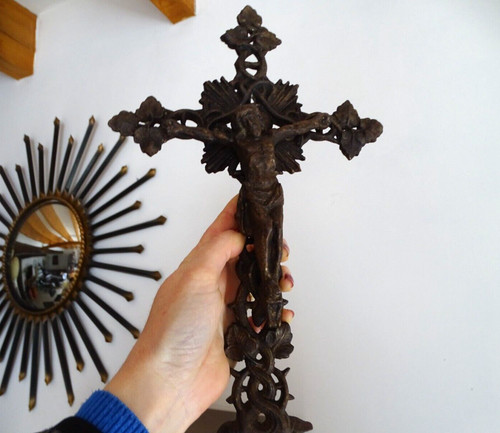 Crucifix croix christ fonte - crucifix, en