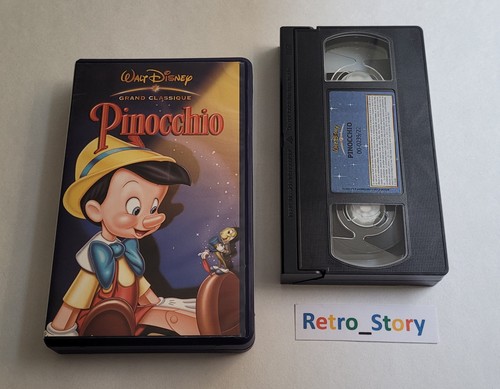 Cassette vhs pinocchio - -,