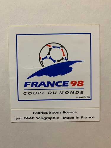 Sticker coupe monde - 1998,