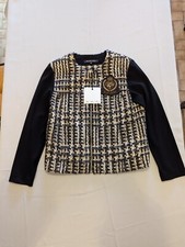 VESTE en tweed BLEU BLANC ROUGE  -INDIES - GARELLA TAILLE 42   avec un jean !!