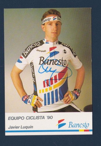 Cyclisme carte cycliste javier - cyclisme,