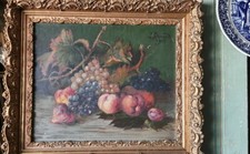 Ancien tableau huile sur toile