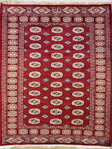 Rugstc 4x6 bokhara jaldar red - ,