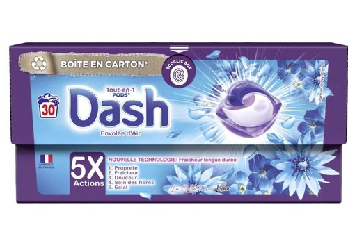 Lessive capsules dash 30 - lessive,