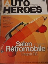 Auto Heroes . Retromobile 2025 . Dossier Citroën DS . Magazine 