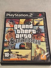 GTA GRAND THEFT AUTO SAN ANDREAS SONY PS2 PLAYSTATION 2