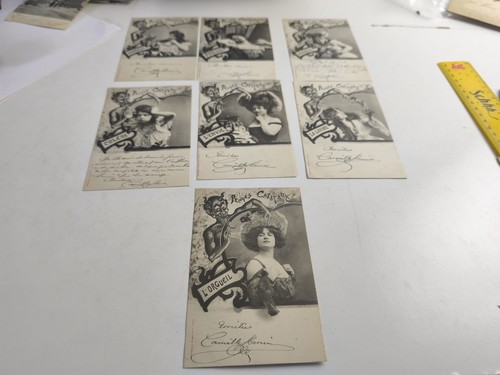 Ancienne carte postale - carte, lot