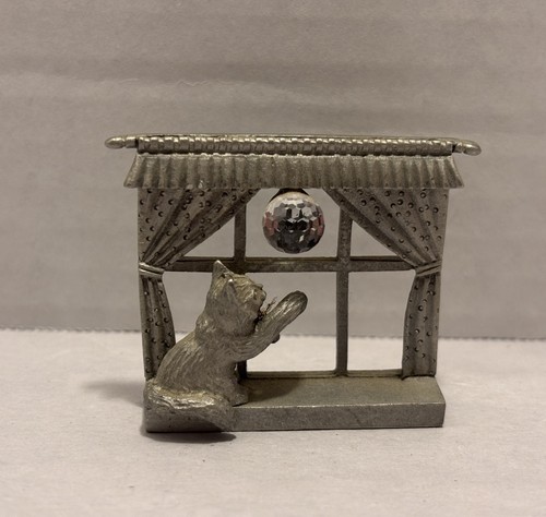 Spoontiques pewter cat - pewter,