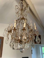 Lustre en cristal debut xxe