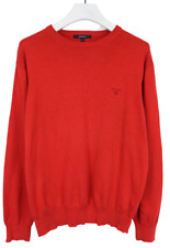 Gant Pull Homme XL Rouge Logo