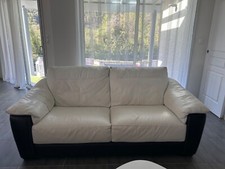 canapé cuir 3 places et 2 places