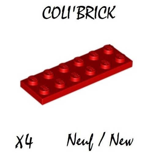 Lego 3795 plaque plate - 3795, 4x