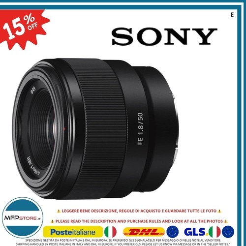 Sony obiettivo 50mm - sony, fe