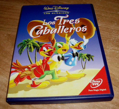 Les trois caballeros dvd - caballeros,
