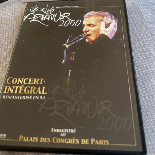 Dvd musical charles aznavour - dvd, musical--charles