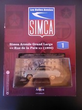 VOITURE SIMCA ARONDE GRAND LARGE 1956 1/43 IXO ALTAYA LES BELLES ANNEES SIMCA