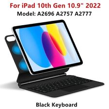 Clavier iPad Pro Air 10 11 12.9 Bluetooth Magnétique Rétroéclairé Pavé Tactile
