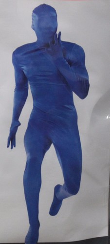 Bleu costume peau - de, adulte