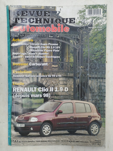 Revue technique renault clio - revue,