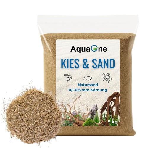 Sable aquarium en ambre - d'aquarium,