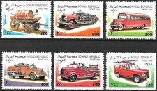Timbres Pompiers Somalie ** -
