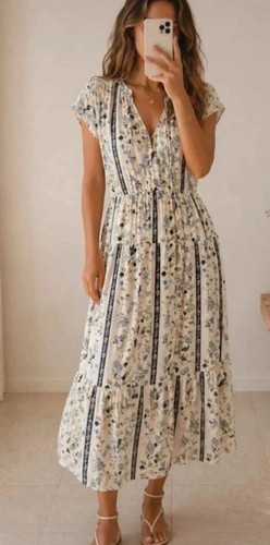 Robe longue viscose - robe,