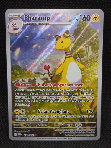 Carte pokemon pharamp - carte,