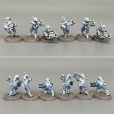 6 PATHFINDERS TAU EMPIRE WARHAMMER 40K RÉSINE FINECAST GAMES WORKSHOP ESCADRON