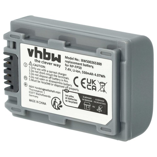 Batterie pour sony dcr - pour, dcr-hc19