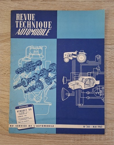 Rta revue technique renault - renault, r8