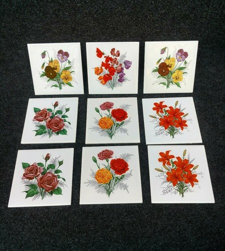 Lot carreaux faience gien - carreaux,