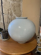 Vase Chine Signé Porcelaine