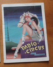 Programme cirque radio Circus 1955 radio luxembourg marcel Fort  18 attractions 