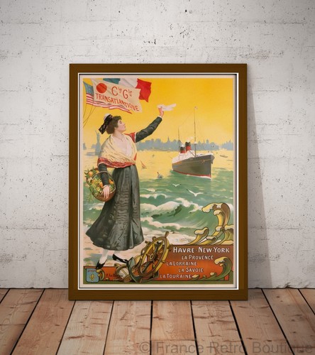 Affiche poster bateau - affiche-poster,