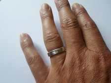 bague en argent massif
