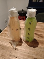 Lot 2 Gourde eco sport 750 ml Orange Et Vert Tupperware Neuf Jamais Utilisé !!!