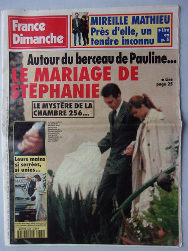 France dimanche stéphanie - france,