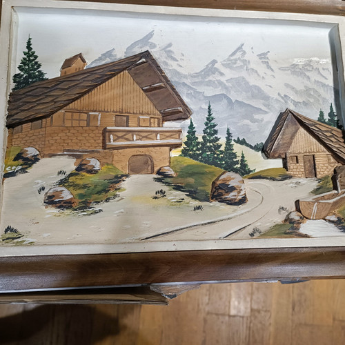 Tableau bois décor - en,