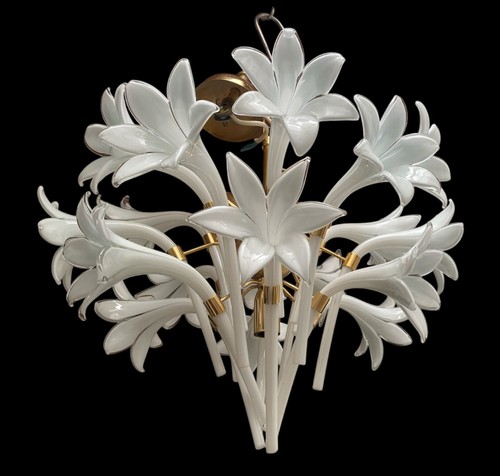 Lustre franco luce murano - lustre,