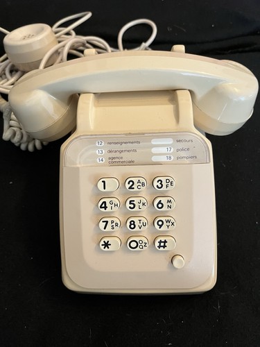 Ancien téléphone socotel - téléphone,