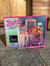 Barbie Dream Glow Vanity Ref2310 1985 Made In Taiwan & USA Box Sealed