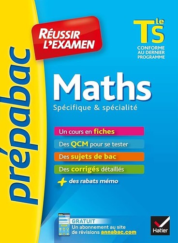 Maths tle spécifique - maths,