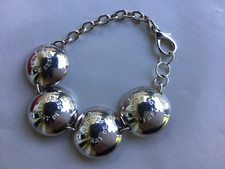 Bracelet argenté PRAT DE SEABRA comme neuf.