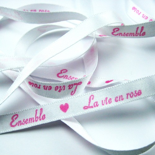 Ruban ensemble vie - -,