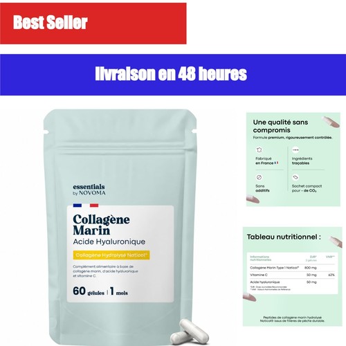 Collagène marin acide - collagène, +