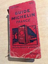Guide Michelin 1930 état moyen