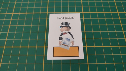 Carte stand gratuit - , orange